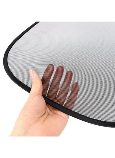 Photocatalyst Mesh Universal Car Sunshade Set 90% UV &amp; Heat Reduction, Easy Suction Cup Install