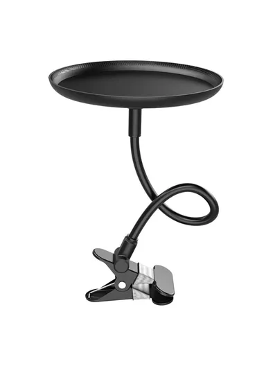 Clip-On Car Tray Table Laptop Desk Food Drink Holder Portable Vehicle Workstation