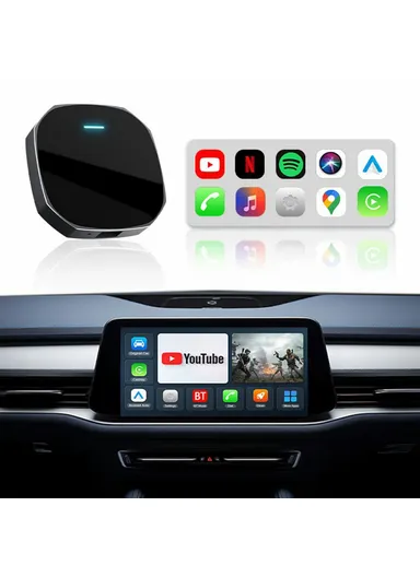 Bluetooth-compatible WiFi Wireless CarPlay Box Automatic Connection Android Auto Adapter Wired Car Systems FB2