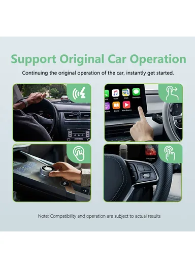 Bluetooth-compatible WiFi Wireless CarPlay Box Automatic Connection Android Auto Adapter Wired Car Systems FB2