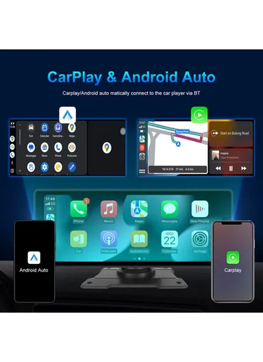 6.86-inch HD Display Portable Car Player Reversing Video Car Audio Player with Bluetooth Support &amp; FM Function W510-1