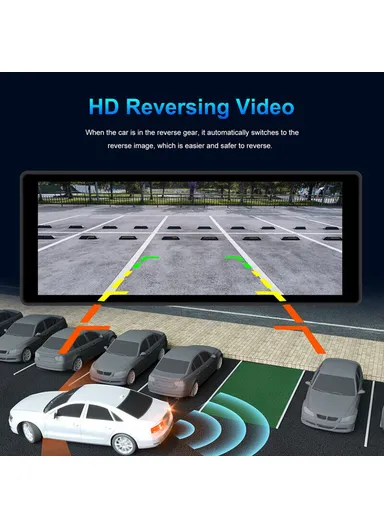 6.86-inch HD Display Portable Car Player Reversing Video Car Audio Player with Bluetooth Support &amp; FM Function W510-1