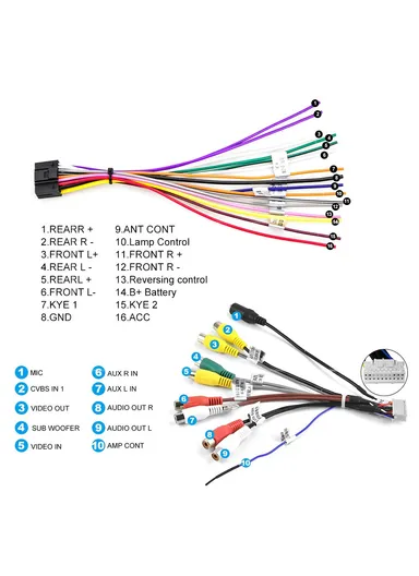 9-inch Android 12 Car Radio GPS Stereo with Wireless CarPlay, FM &amp; Bluetooth 1+32GB R-903C
