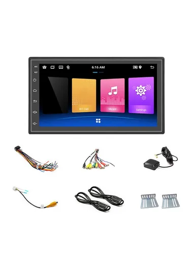 7-inch IPS 1080P Touch Screen 1+32GB Android 12 Car GPS Stereo Radio with Wireless CarPlay R-730C