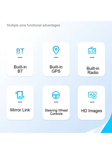 9-inch GPS Navigator 1+16GB HD IPS Screen Android 11 Car Player Built-in FM Radio R-750