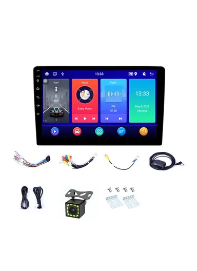 9-inch Android 12 Car GPS Stereo Wireless CarPlay 1+32GB Car Radio with 12LED Backup Camera R-903D