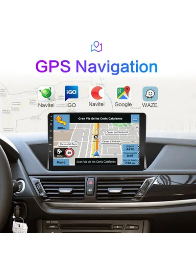 9-inch 1+16GB Wireless Car Stereo with CarPlay, Android 12, 1080P Camera &amp; GPS Navigation R-903A