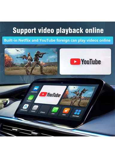 2+16GB Wired to Wireless CarPlay &amp; Android Auto Adapter Bluetooth &amp; WiFi FB1