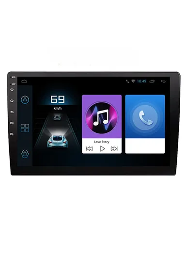 9 Inch Car Stereo Display Screen with Cooling Fan, GPS Navigation, Android 13 Multimedia Player for Central Control, 2+32GB
