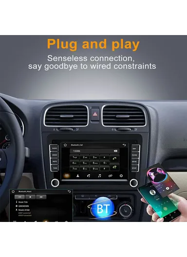 Wireless CarPlay Android Auto Adapter Plug &amp; Play Car Upgrade Converter