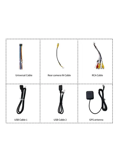 9-inch Car Central Control Display Screen WiFi &amp; Bluetooth-Compatible Android 12 Multimedia Player 1+32GB