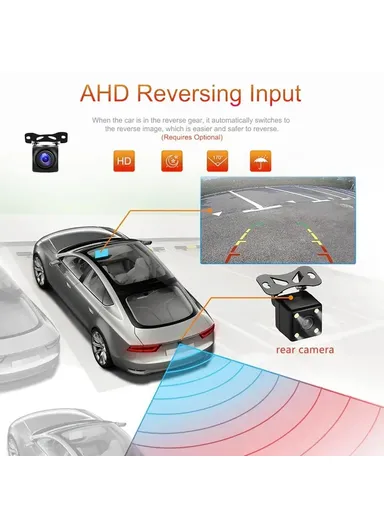 9-inch Car Central Control Display Screen WiFi &amp; Bluetooth-Compatible Android 12 Multimedia Player 1+32GB