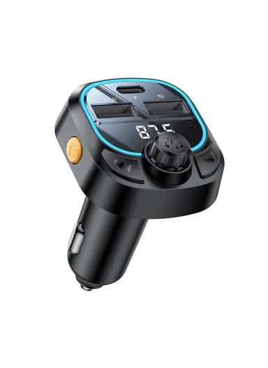 Car Charger MP3 Player with Bluetooth 5.3, FM Transmission &amp; Hands Free Calling Y70