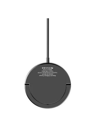 15W 360° Rotary Desktop Magnetic Wireless Charger Compatible with MagSafe iPhone Charging Pad M-2001W