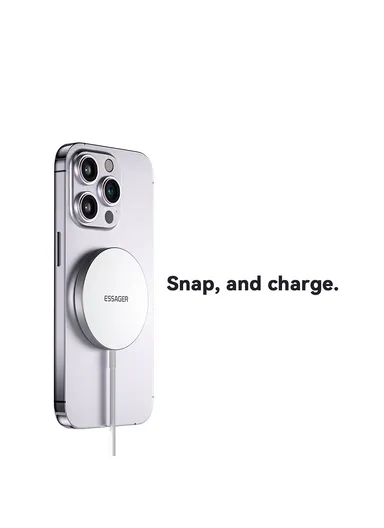 3-in-1 15W Magnetic Wireless Charger for iPhone 12 / 13 / 14, AirPods, iWatch Slim Charging Pad