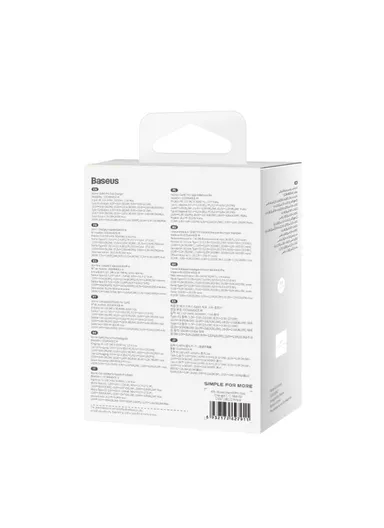 GaN5 Pro Fast Charger Dual Type-C Output 40W Fasting Charging Phone GaN Charger, EU Plug CCGAN40CE-M - White