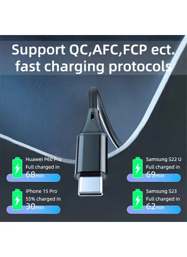 Car Bluetooth-compatible Receiver FM Transmitter MP3 Player Fast Charging Car Charger C53