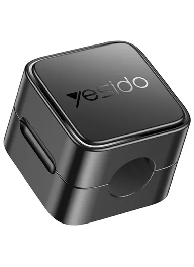 4Pcs Cable Organizer Magnetic Desk Cable Clips Management Phone Cord Keeper C216 - Black