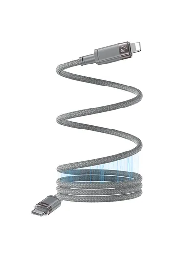 Type-C to iP Magnetic Cable Braided Data Sync Charging Cord  CA172L