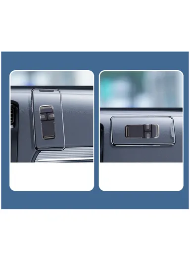 Kirsite Magnetic Cable Clip Holder Multipurpose Cable Management for Car and Home Supplies - Silver