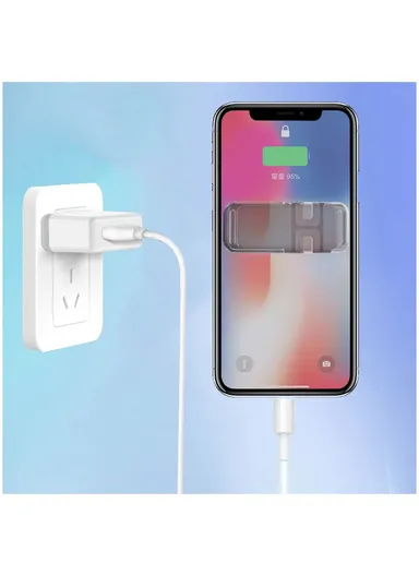 Kirsite Magnetic Cable Clip Holder Multipurpose Cable Management for Car and Home Supplies - Silver