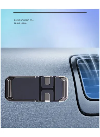 Kirsite Magnetic Cable Clip Holder Multipurpose Cable Management for Car and Home Supplies - Tarnish