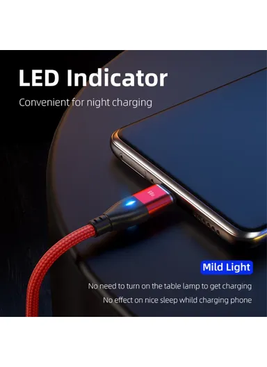 6-in-1 1m Magnetic Charging Cable PD 60W Type-C / USB-A to IP / Type-C / Micro USB Data Cord - Black