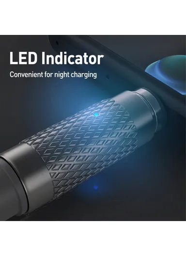 2m 100W Magnetic Lightning Data Cable Mobile Phone Fast Charging Wire - Black