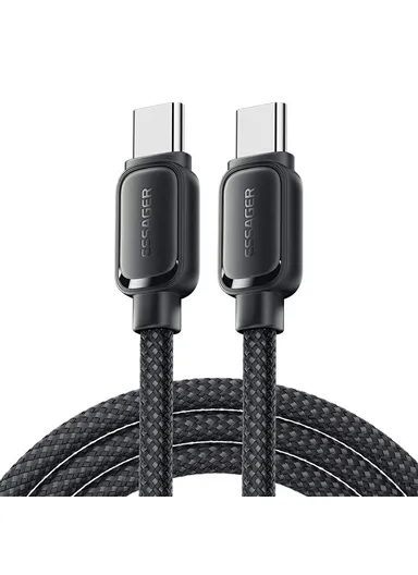 1m Type-C to Type-C Cable 60W 480Mbps Data Cord Magnetic Storage Line