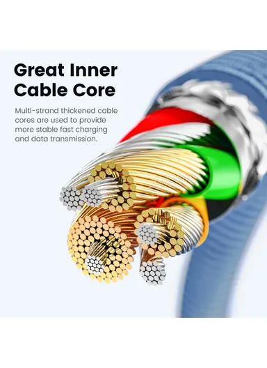 100W PD Fast Charging Cable Type C to Type C Data Cord with Digital Display TQ-X59 - Black
