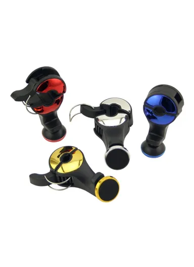 Car Back Seat Headrest Hook Phone Holder Portable Seat Back Magnetic Hanger for Bag Purse Cloth - Red