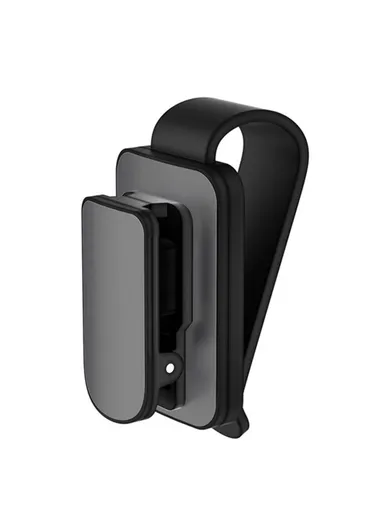 Car Sun Visor Sunglass Holder, Multi-Functional Eyeglass Hanger Clip, Glasses Mount Visor Organizer (W35.3 x H68)cm - Black &amp; Grey