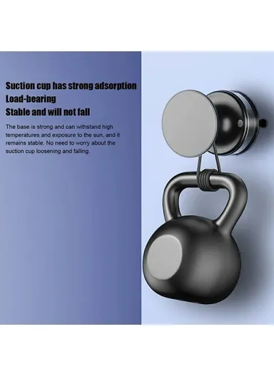 Magnetic Car Phone Mount Suction Cup Holder Dashboard Windshield Adjustable Phone Stand T29 - White