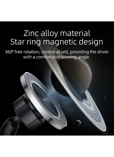 Adhesive Bottom Car Mount Phone Bracket Magnetic Holder Compatible with MagSafe C201 