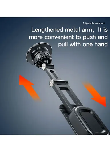 Car Magnetic Phone Holder Center Console Suspension Screen Folding Bracket C155 