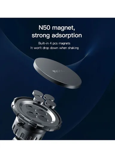 Car Magnetic Phone Holder Center Console Suspension Screen Folding Bracket C155 