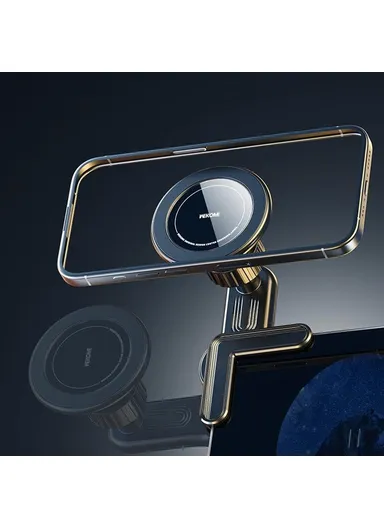 Car Display Screen Holder Magnetic Floating Phone Mount 360 Degree Rotation for Vehicle Dashboard WA-S61