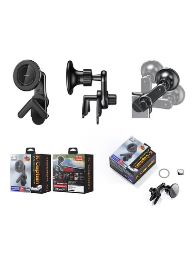 Car Display Screen Holder Magnetic Floating Phone Mount 360 Degree Rotation for Vehicle Dashboard WA-S61