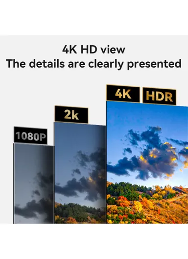 1.8m HDTV Cable 4K 30Hz High Speed HDMI Cord for Gaming Video Streaming HM16