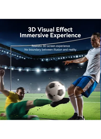 0.5m HDMI-A Male to Male PVC Cable 4K HD Video HDMI Cord ALIBD - Black