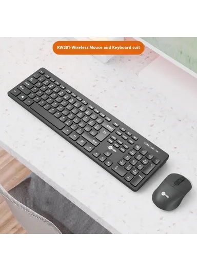 2.4G Wireless Home Office Keyboard Mouse Set  KW201