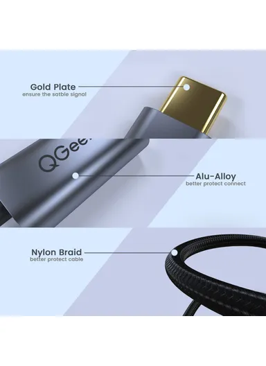 USB-C to DP Female 4K/60Hz Thunderbolt3 to Displayport Cable Adapter UA06