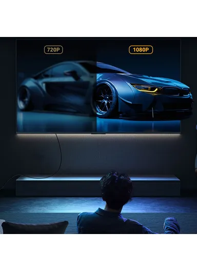 2m Cable Sync Screen Connector HDMI Adapter for Micro USB, Type-C, Lightning &amp; USB Devices to TV HM14