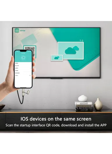 2m Cable Sync Screen Connector HDMI Adapter for Micro USB, Type-C, Lightning &amp; USB Devices to TV HM14
