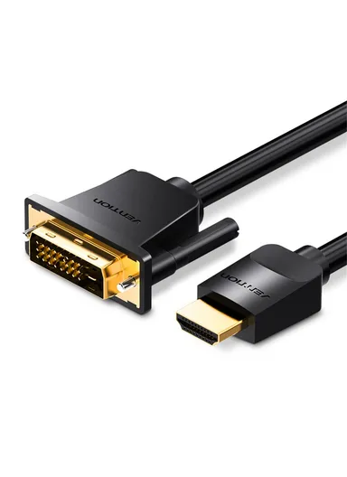 1.5m HDMI Conversion Cable HDMI to DVI Gold Plated 4K 1080P Two-Way Converter Cord ABFBG 
