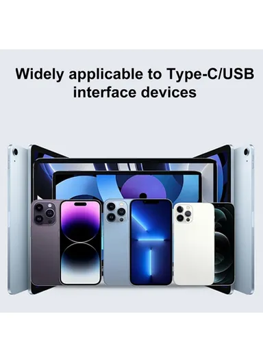 60W 10Gbps Data Transfer Adapter Digital Display USB-A to USB-A Mini Converter