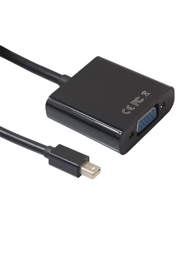 Mini DisplayPort to VGA Converter Cable 1080P Cable for Macbook Pro Air Projector PC