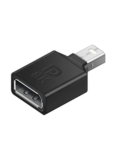 DP Female to Mini DP Male Adapter DisplayPort 1.4 8K Converter for Notebook Computer Projector