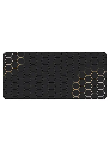 Large Mouse Pad Honeycomb Pattern E-sport Gaming Desktop Mat (W120 x D50 x T0.3)cm - Style 5