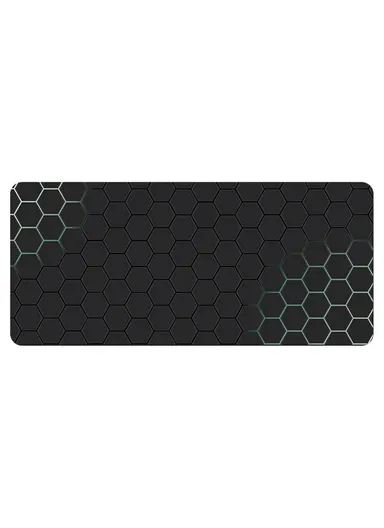 Large Mouse Pad Honeycomb Pattern E-sport Gaming Desktop Mat (W120 x D50 x T0.3)cm - Style 3